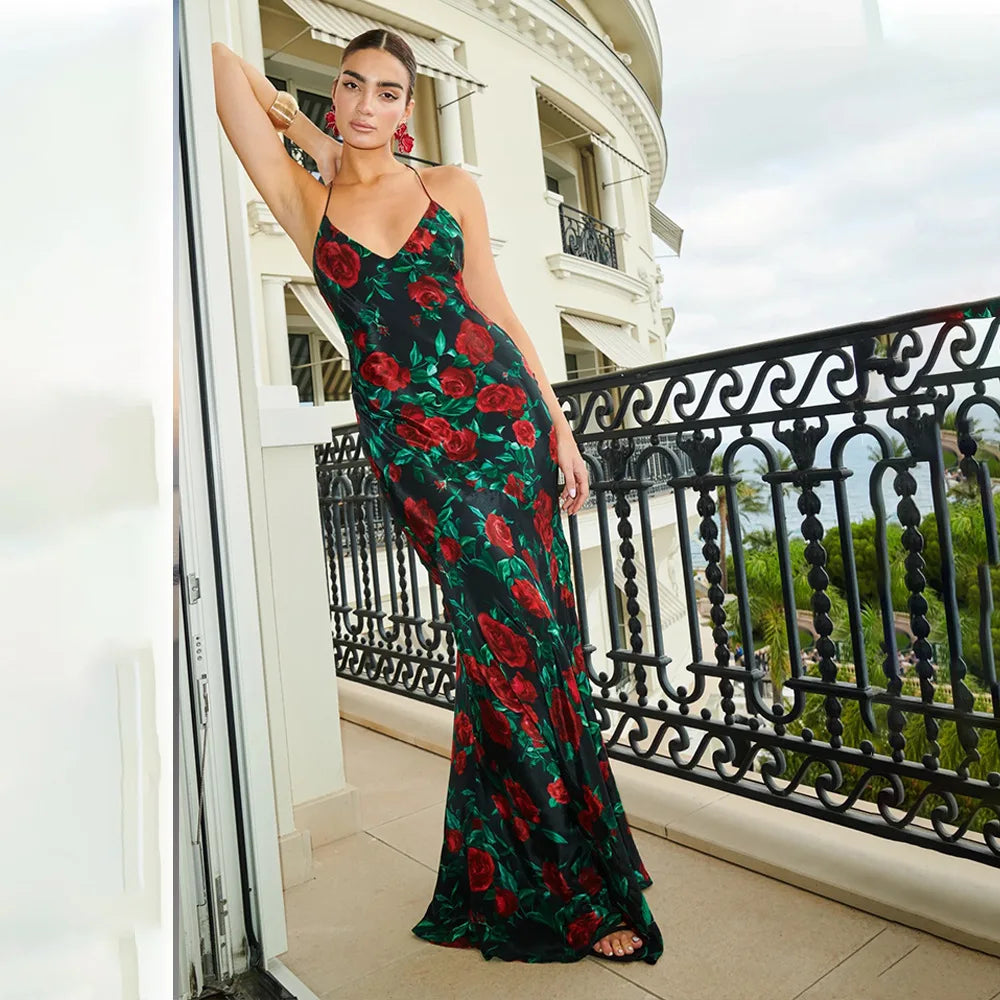 VESTIDO ROSSE ESCOTE HALTER