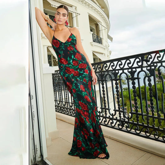 VESTIDO ROSSE ESCOTE HALTER