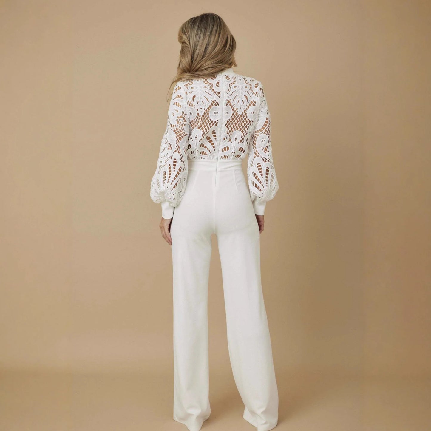 MONO BLANCO ELEGANCE ENCAJE