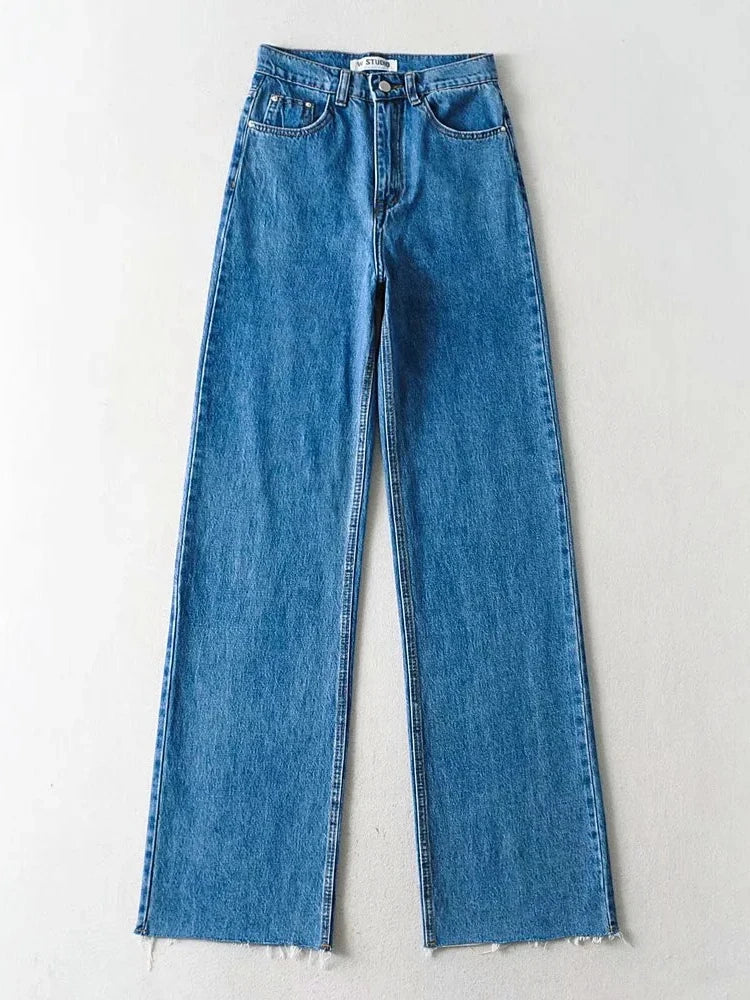JEANS RECTOS WIDE LEG VINTAGE