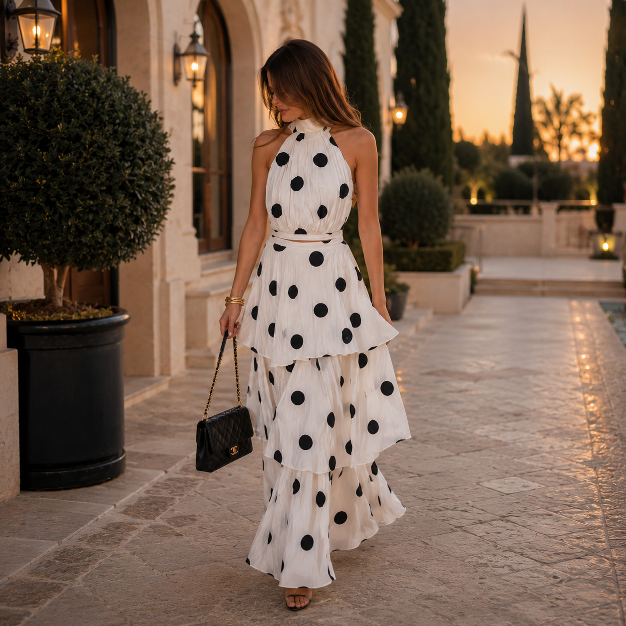 VESTIDO MONTECARLO DOTS