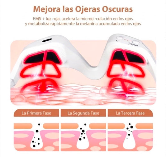 MASAJEADOR OCULAR REJUVENECEDOR ANTI-OJERAS Y ANTIMANCHAS