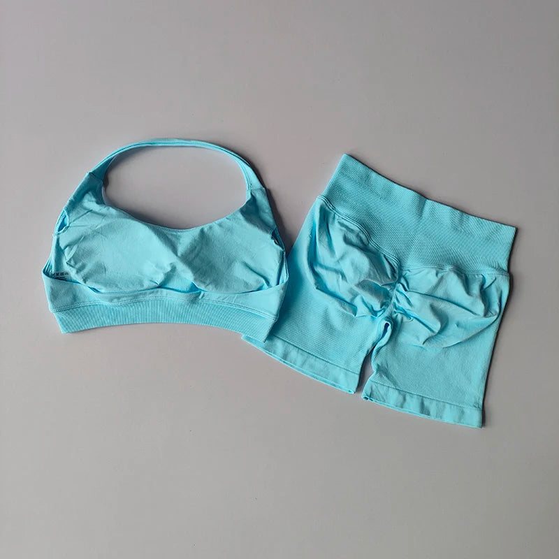 Conjunto Deportivo Corto Moldeador Push-Up