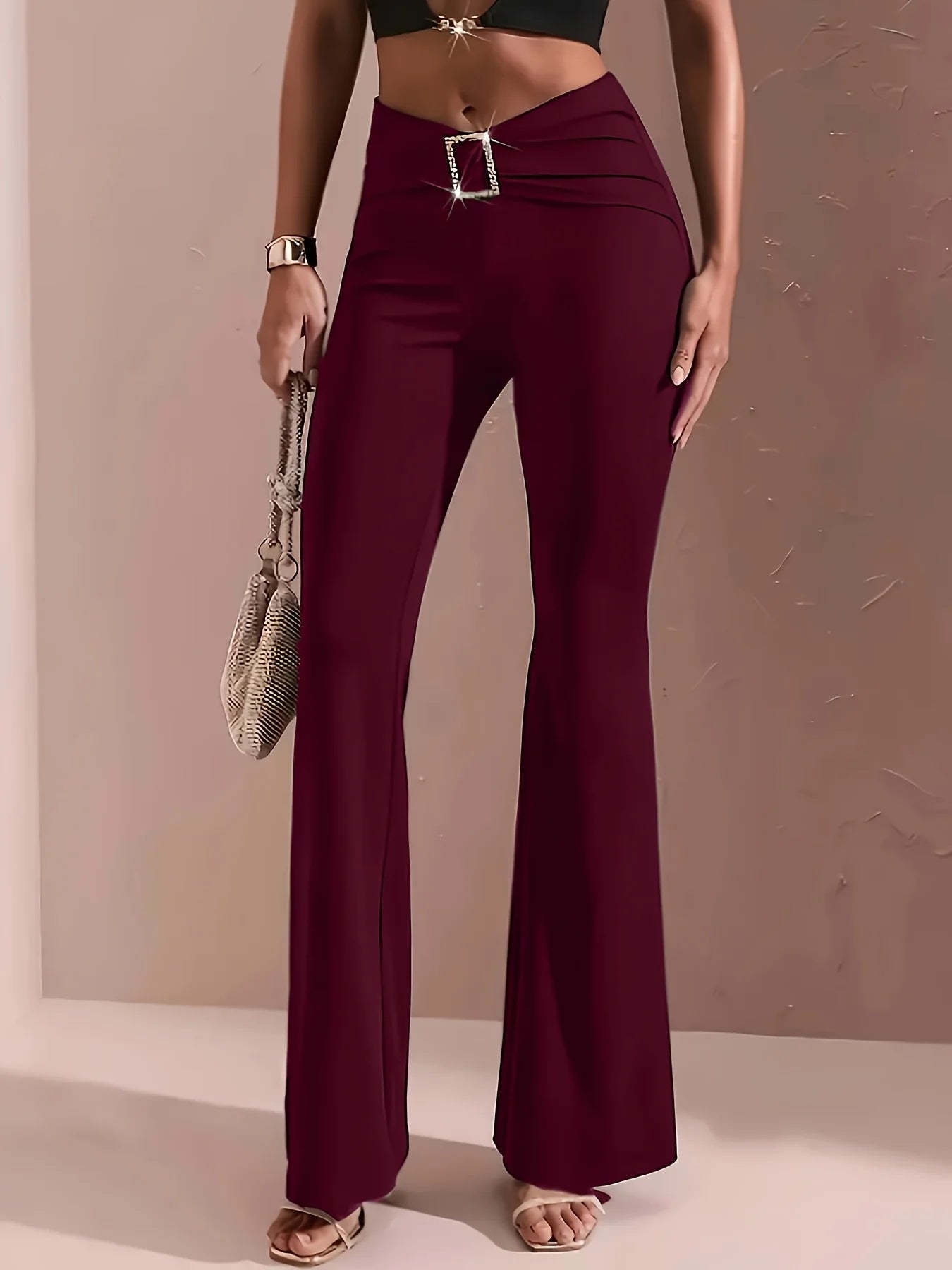 PANTALÓN FLARE ELEGANCE