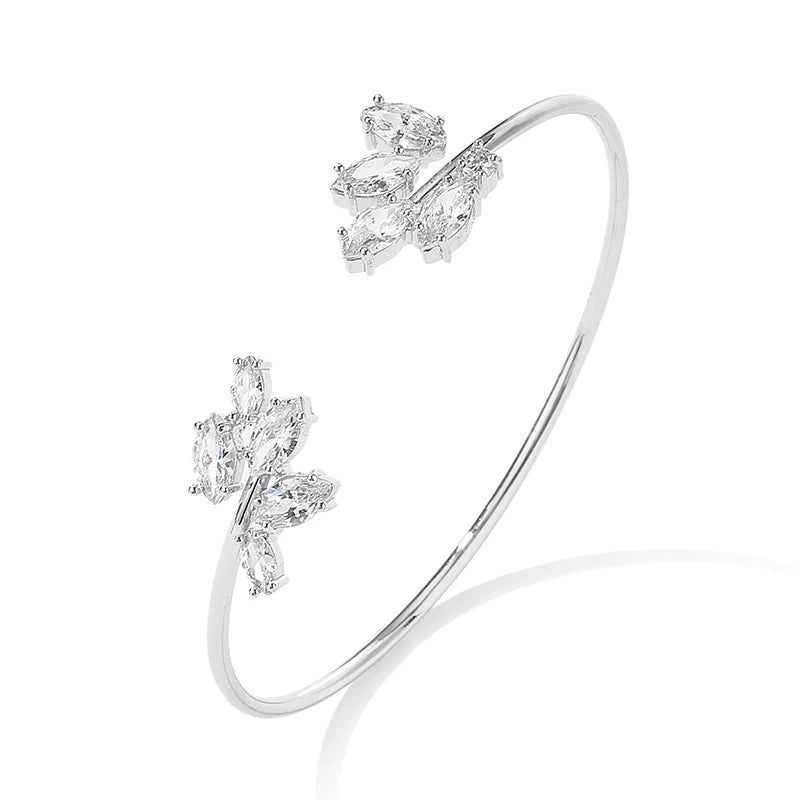 Pulsera Abierta Luxe Zirconia