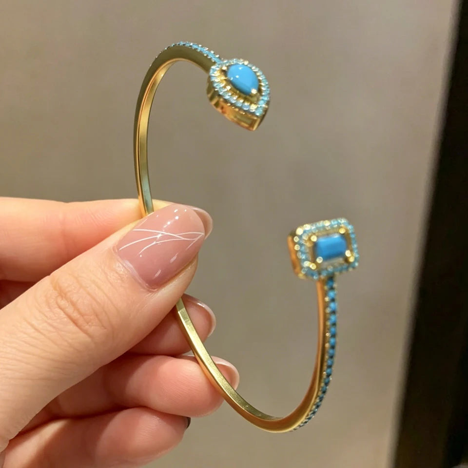 Pulsera Abierta Luxe Zirconia