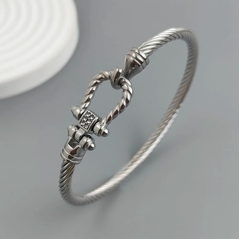 PULSERA HORSESHOE LUXE 18K