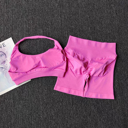 Conjunto Deportivo Corto Moldeador Push-Up