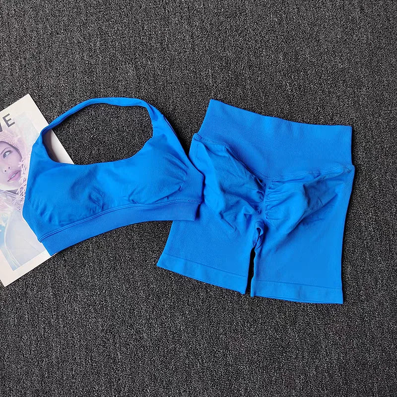 Conjunto Deportivo Corto Moldeador Push-Up