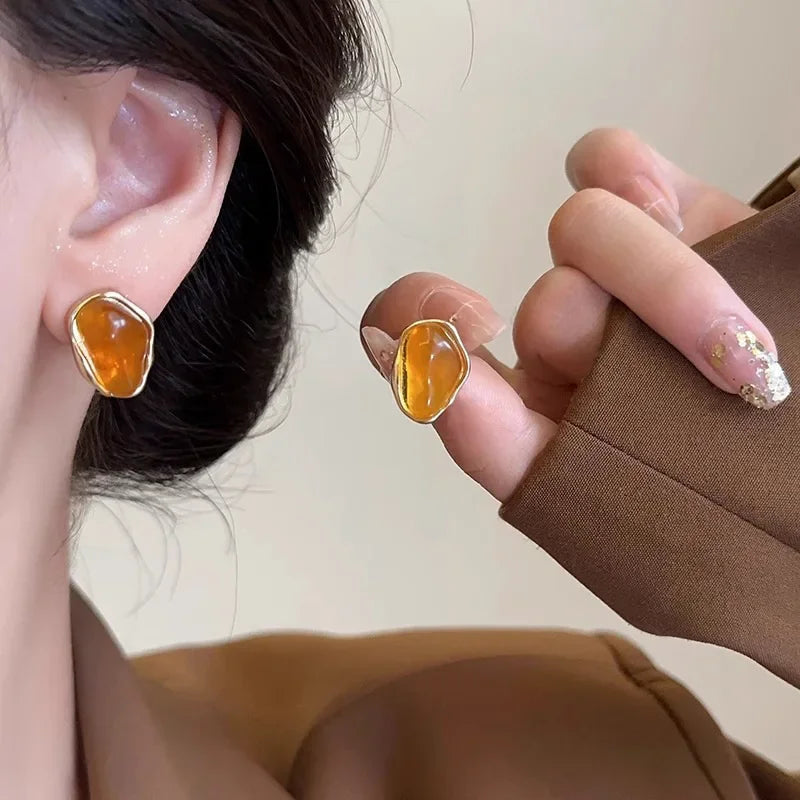 PENDIENTES AMBER GLOW