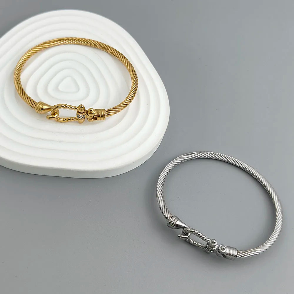 PULSERA HORSESHOE LUXE 18K