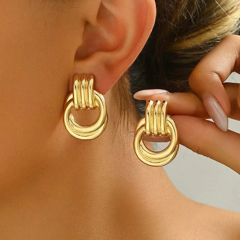 PENDIENTES KNOT LUXE