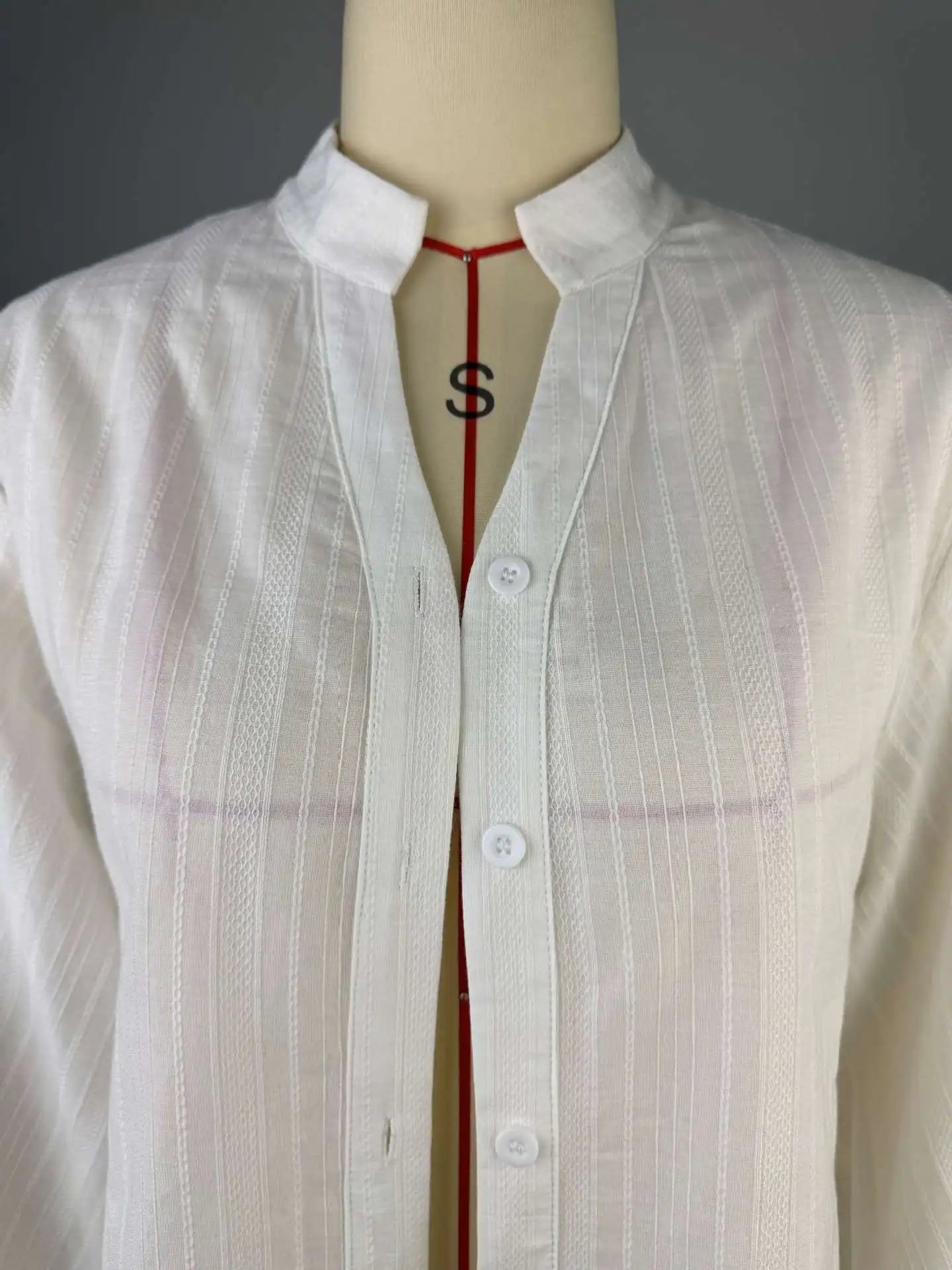 CAMISA OVERSIZE ALGODÓN BLANCO