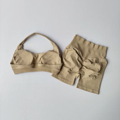 Conjunto Deportivo Corto Moldeador Push-Up