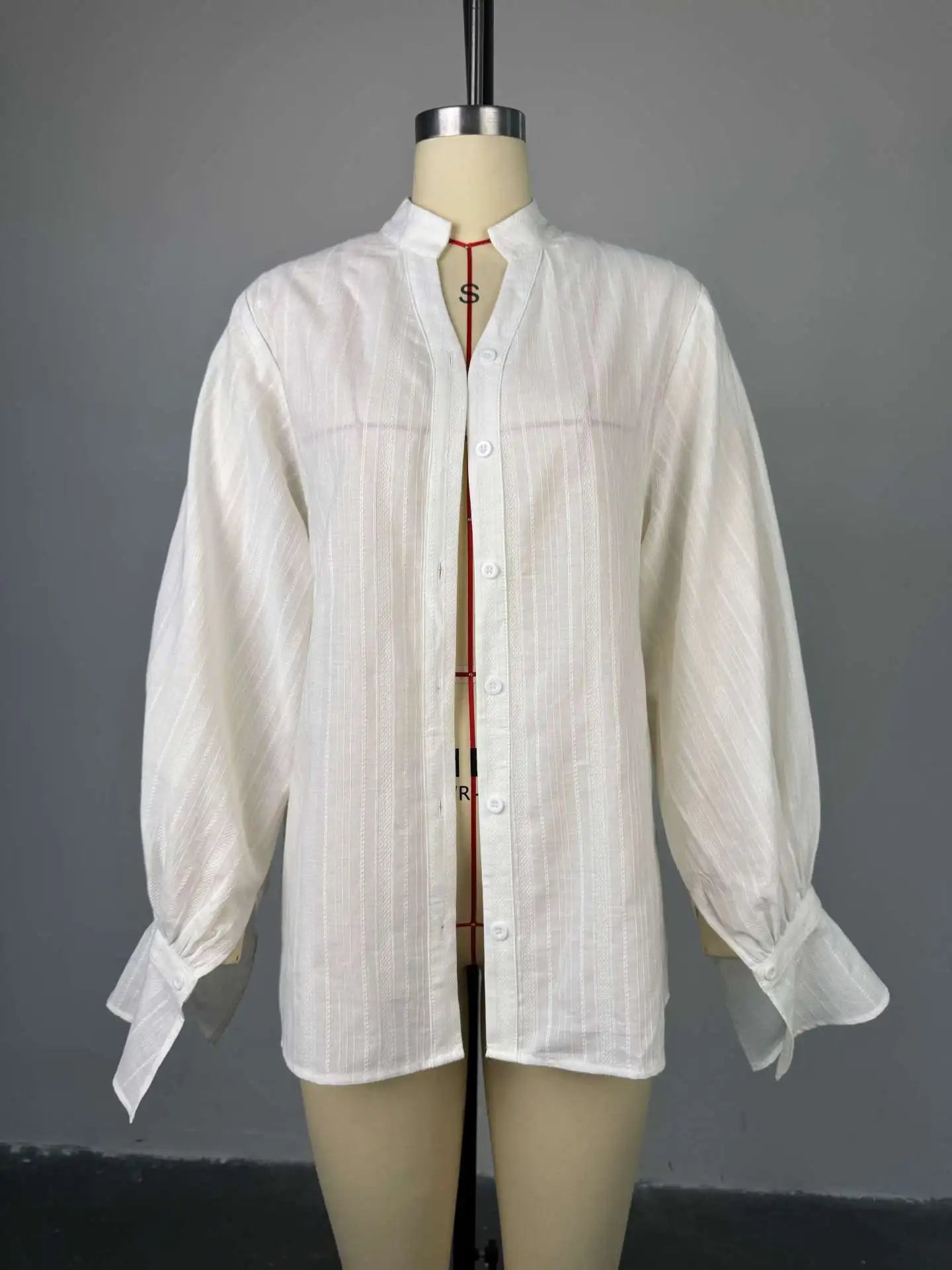 CAMISA OVERSIZE ALGODÓN BLANCO