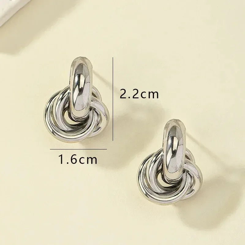 PENDIENTES KNOT LUXE