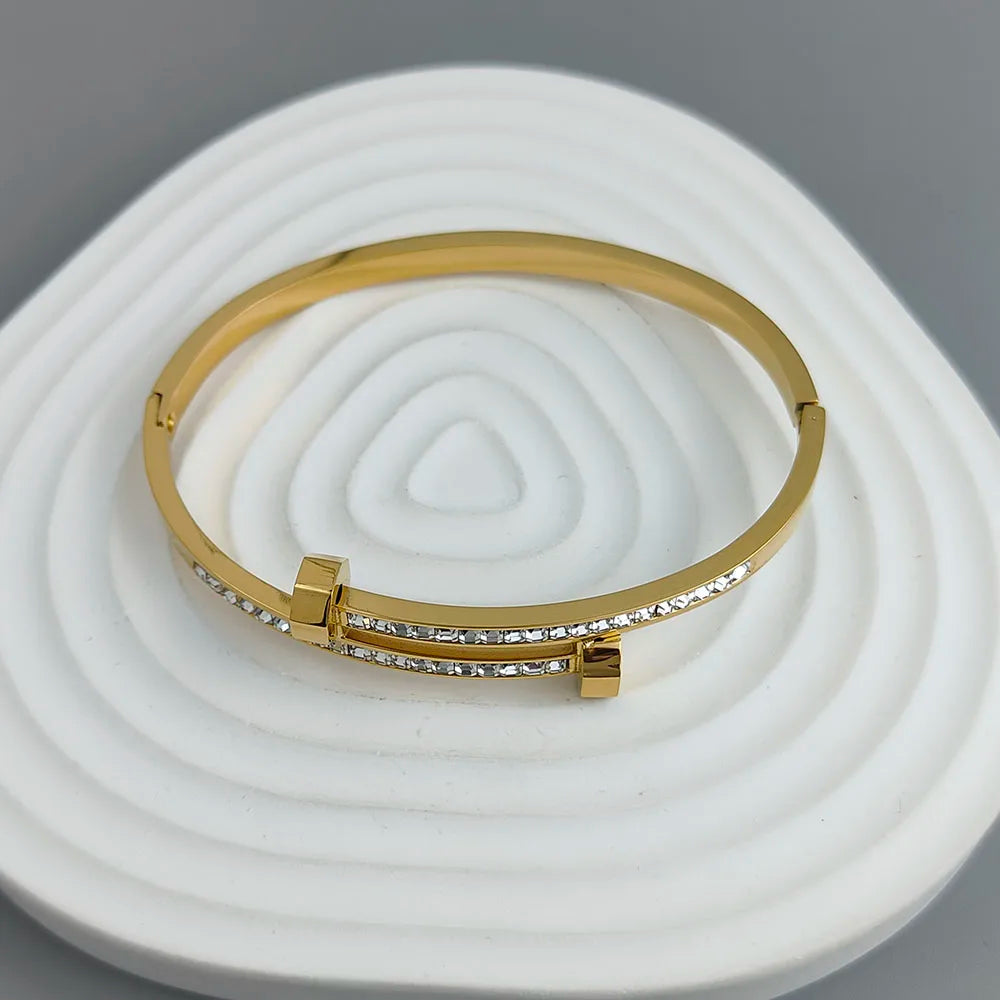 PULSERA NAIL DIAMOND 18K