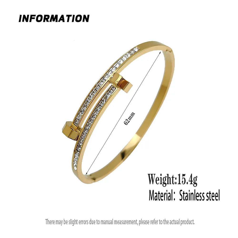 PULSERA NAIL DIAMOND 18K