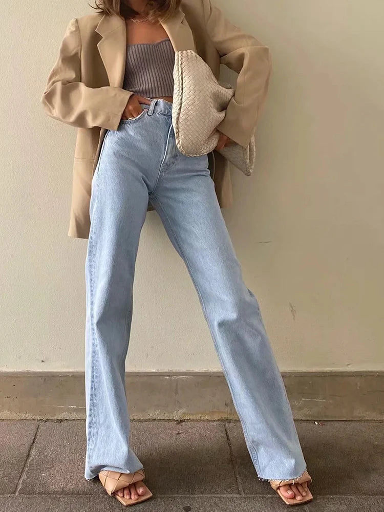 JEANS RECTOS WIDE LEG VINTAGE