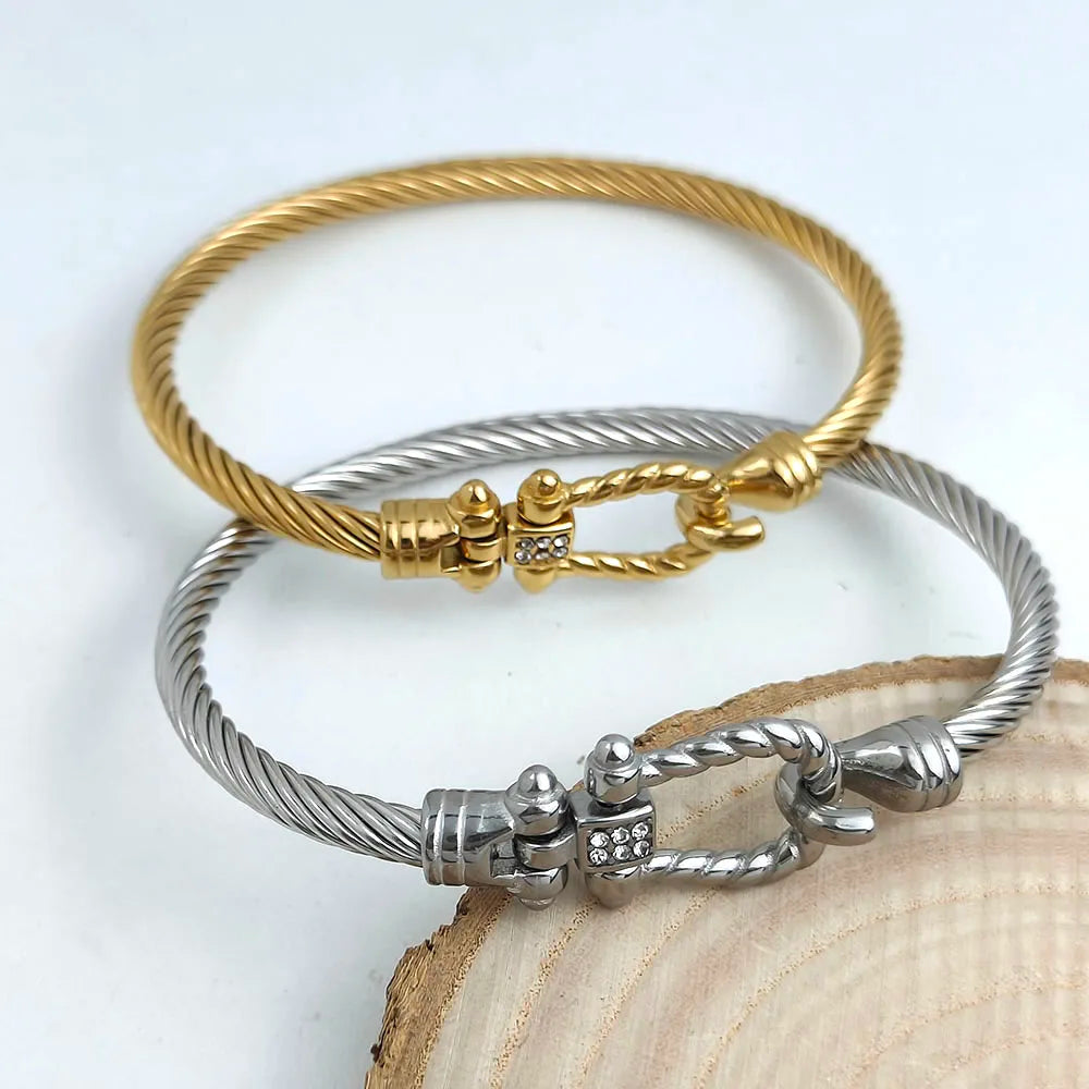 PULSERA HORSESHOE LUXE 18K
