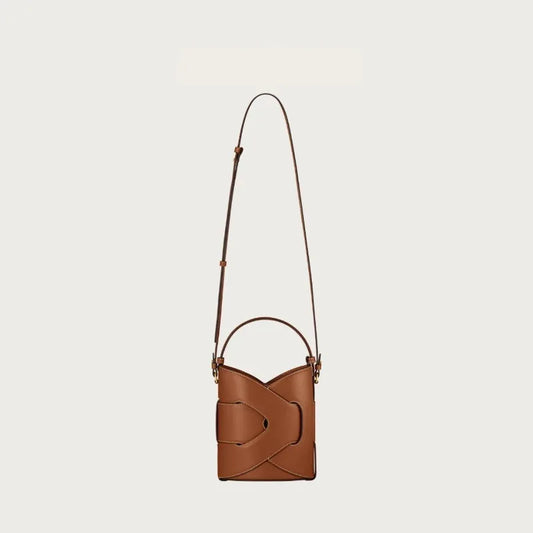 BOLSO BUCKET TRENZADO MINIMAL